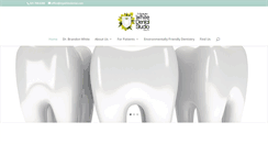 Desktop Screenshot of mywhitedental.com